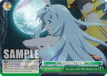 I'm Just a Girl With Bunny Ears! (V.2 - Triple Rare)