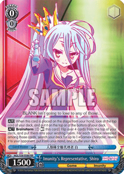 Imanity's Representative, Shiro (V.1 - Double Rare)