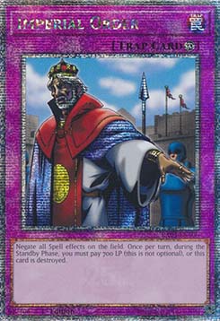 Imperial Order (V.2 - Quarter Century Secret Rare)