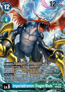 Imperialdramon: Dragon Mode (BT16-028)