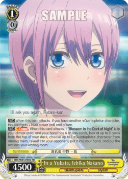 In a Yukata, Ichika Nakano (V.2 - Special Rare)