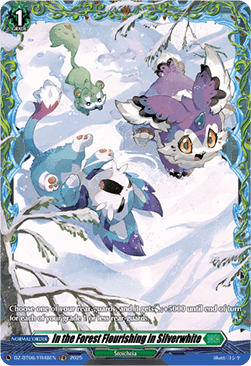 In the Forest Flourishing in Silverwhite [D-Format] (V.2 - Frame Rare)