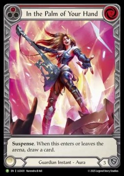 In the Palm of Your Hand (Cold Foil)