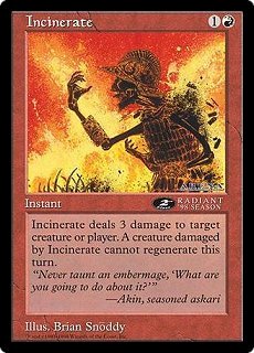 Incinerate
