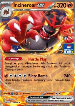 Incineroar ex  (SV-P/ID 103)