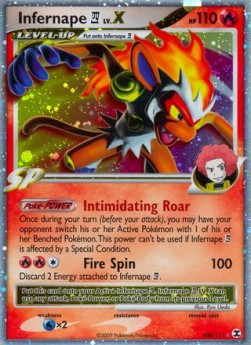 Infernape [4] LV.X  (RR 108)