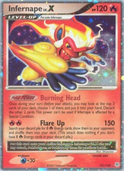 Infernape LV.X  (DP 121)