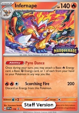 Infernape  (SVP 116)