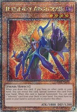 Infernity Archfiend (V.2 - Quarter Century Secret Rare)