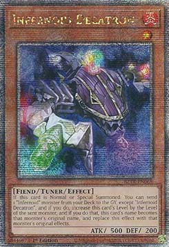 Infernoid Decatron (V.2 - Quarter Century Secret Rare)