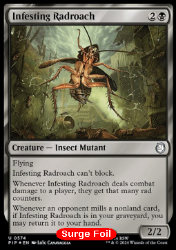 Infesting Radroach
