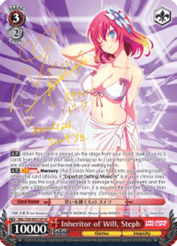 Inheritor of Will, Steph (V.2 - Special Rare)