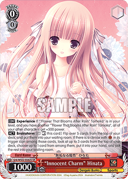 "Innocent Charm" Hinata (V.2 - Super Rare)