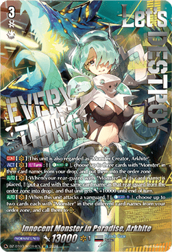Innocent Monster in Paradise, Arkhite [D-Format] (V.3 - Secret Rare)