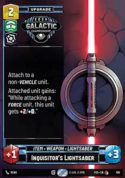 Inquisitor's Lightsaber