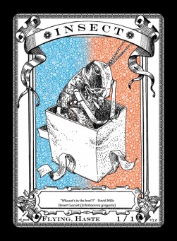 Insect Token (Blue and Red 1/1) (V.1)