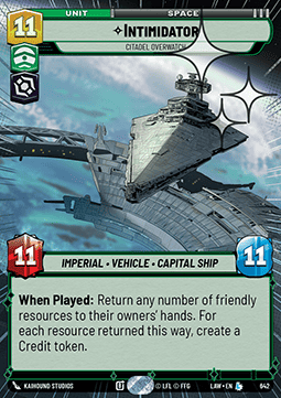 Intimidator, Citadel Overwatch (V.2)