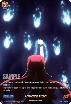 Invocation [D Format] (V.2 - Feature Rare)