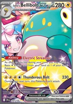 Iono's Bellibolt ex  (JTG 183)