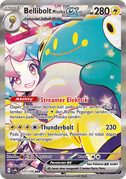 Iono's Bellibolt ex  (SV9s 177)