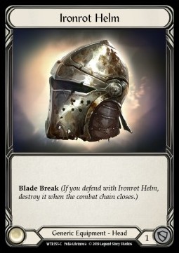 Ironrot Helm (Cold Foil)