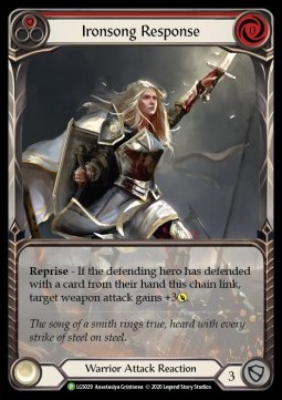 Ironsong Response (Red) (Rainbow Foil)