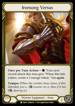 Ironsong Versus (Cold Foil Golden)