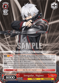 Irregular, Hajime (V.2 - Super Rare)
