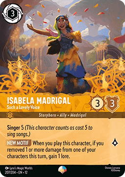 Isabela Madrigal - Such a Lovely Voice (V.2)