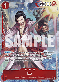 Izo (OP03-003) (V.3)