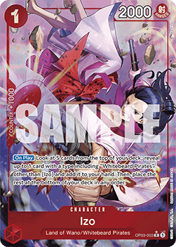 Izo (OP03-003) (V.4)