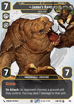 Jabba's Rancor, Snack Time! (V.4)
