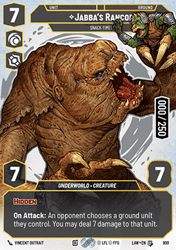 Jabba's Rancor, Snack Time! (V.5)