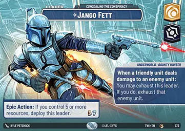 Jango Fett, Concealing the Conspiracy (V.2)