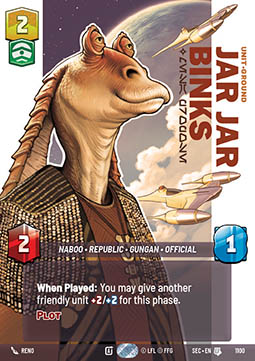 Jar Jar Binks, Mesa Propose… (V.4)