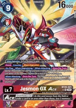 Jesmon GX Ace (BT20-021) (V.2)