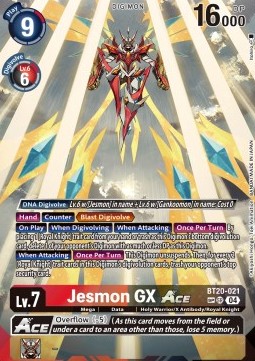 Jesmon GX Ace (BT20-021) (V.3)