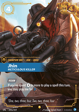 Jhin, Meticulous Killer (V.2 - Showcase)