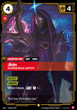 Jhin, Murderous Artist (V.2 - Showcase)