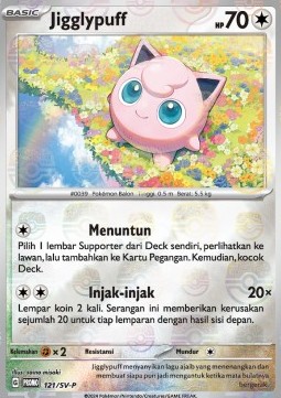 Jigglypuff  (SV-P/ID 121)