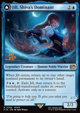 Jill, Shiva's Dominant // Shiva, Warden of Ice