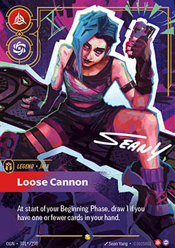 Jinx, Loose Cannon (V.3 - Signed Showcase)