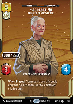 Jocasta Nu, The Gift of Knowledge (V.5)