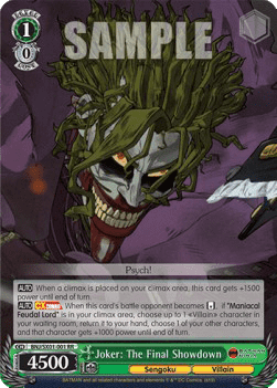 Joker: The Final Showdown (V.1 - Double Rare)