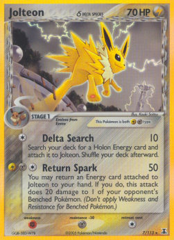 Jolteon δ Delta Species  (DS 7)