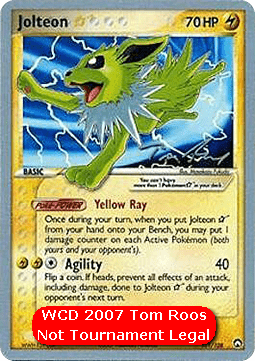 Jolteon Gold Star  (WCD07 PK 101)