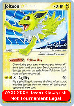Jolteon Gold Star  (WCD08 PK 101)