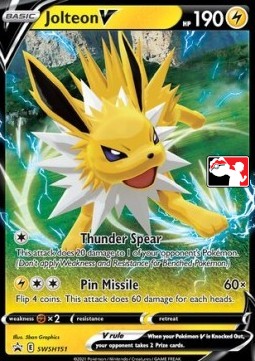 Jolteon V  (PPS1 SWSH 151)