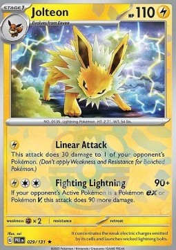 Jolteon  (xPRE 029)