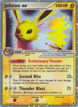Jolteon ex  (DS 109)